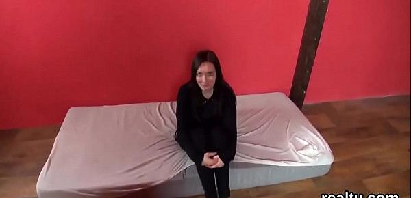  Exceptional czech teen is seduced in the shopping centre and rode in pov